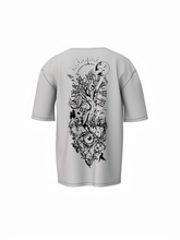 Timeless Graphic Unisex Grey Oversized T-Shirt